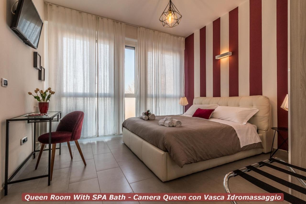 Chambre Lit Queen-Size avec Baignoire Spa