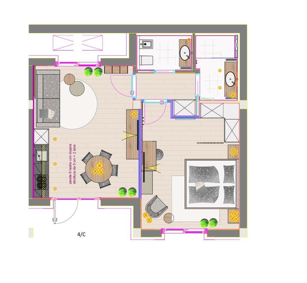 Appartement met uitzicht op het meer