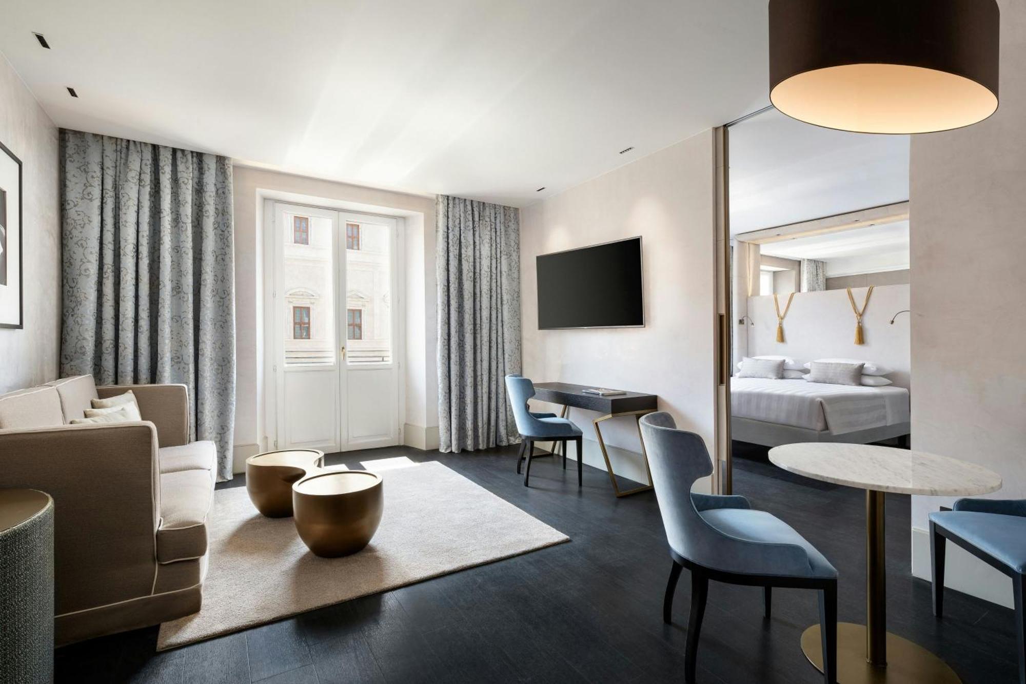 Suite King con 1 Camera da Letto e Vista Città