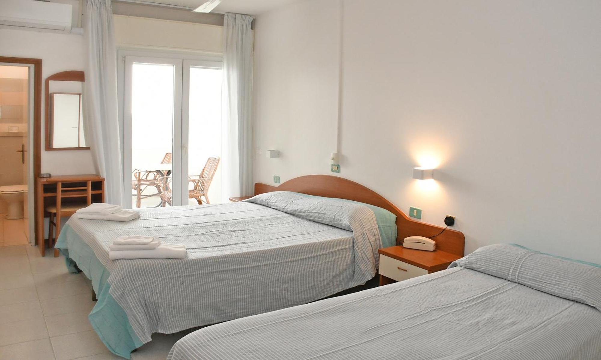 Driepersoonskamer met Balkon