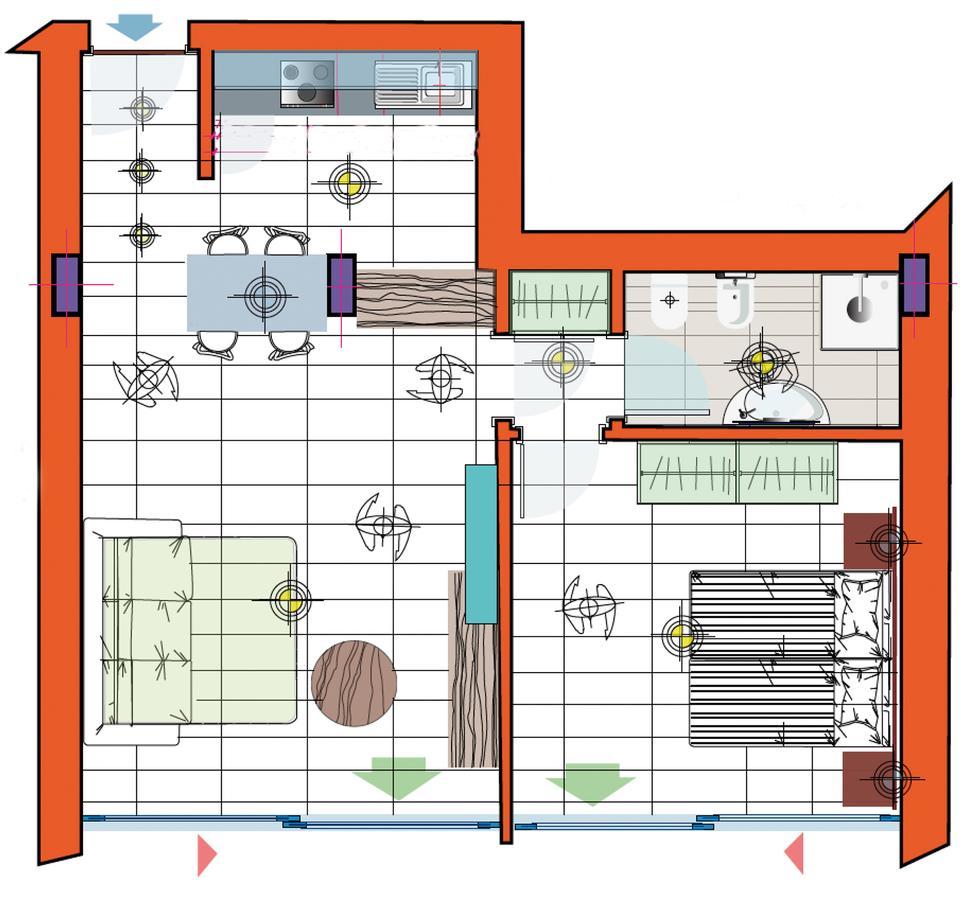 Appartement met 1 Slaapkamer