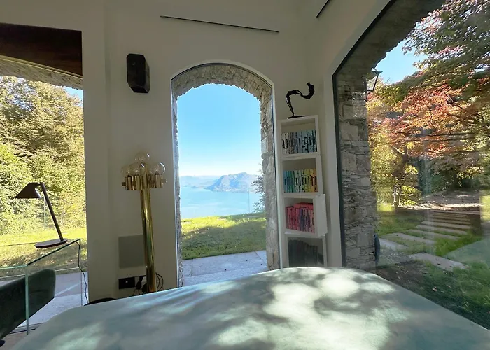 Private Luxury Spa & Silence Retreat With Spectacular View Over The Lake Maggiore