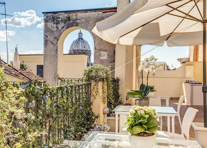 Terrace Pantheon Relais Hotel Roma